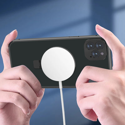 Funda Transparente con Soporte Magnético Plegable para Celular - Image 9