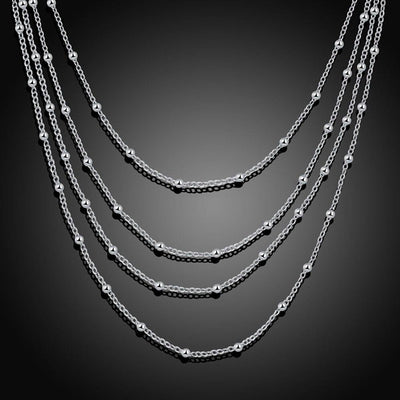 Collar de Perlas con Chapado en Plata - Image 10