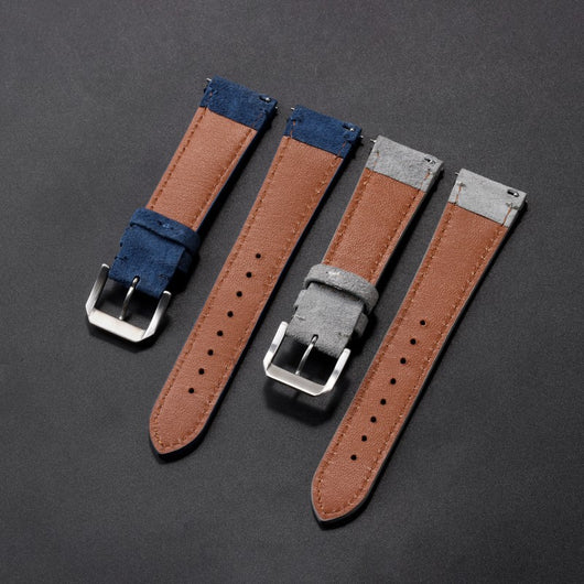 Correa de Reloj de Ante con Liberación Rápida - Image 25