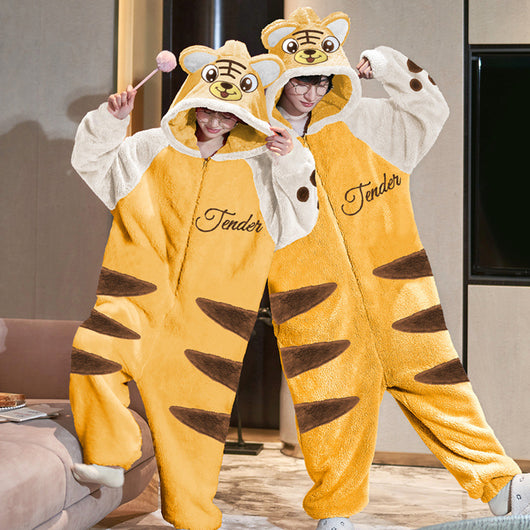 Pijama Térmico para Parejas - Abrigo Invierno Unisex - Image 4