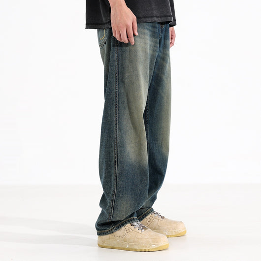 Jeans Rectos Holgados para Hombre Primavera - Image 3