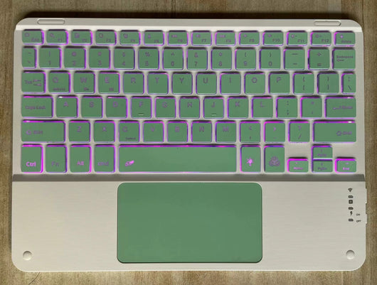Teclado Bluetooth con Touchpad para Móvil y Tablet - Recargable Inalámbrico - Image 16
