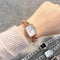 Reloj de Mujer Rectangular de Lujo Estilo Clásico con Movimiento de Cuarzo