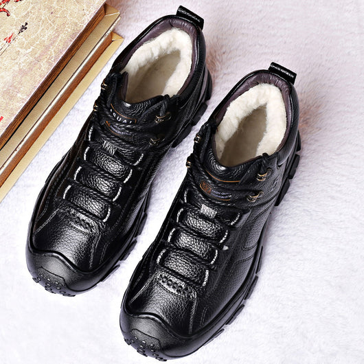 Zapatos de Cuero Genuino para Hombre - Primera Capa - Image 9