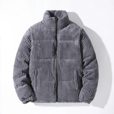 Chaqueta Gruesa Acolchada de Pana para Hombre - Image 6