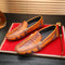 Zapatos Casuales Británicos de Cuero Genuino para Hombre - Primera Capa Premium