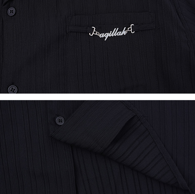 Camisa Fresca de Seda Helada sin Planchado para Hombre - Image 14