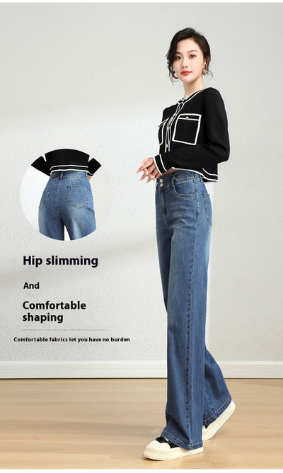 Jeans Rectos Elásticos Reductores para Mujer - Image 9