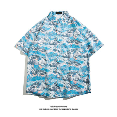 Camisa Hawaiana de Seda Helada para Hombre - Image 15