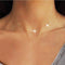 Metal Peace Dove Short Women's Clavicle Necklace Photo Color 1 Estilo