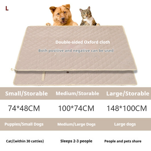 Colchoneta Portátil para Mascotas - Cuatro Estaciones con Almacenamiento - Image 15