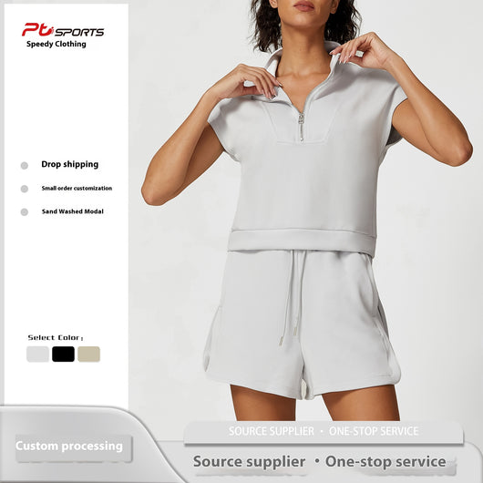 Musculosa Deportiva Modal con Cuello Tipo Polo - Image 3