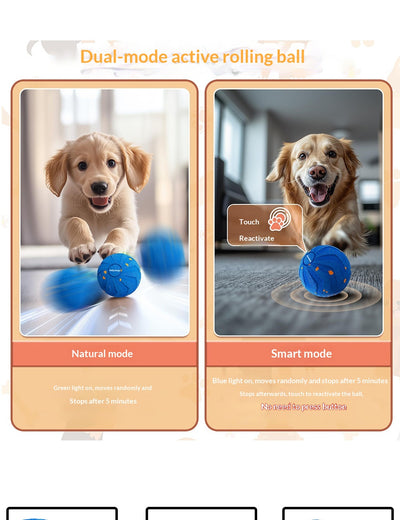 Pelota Interactiva Inteligente Resistente al Agua para Perros - Juguete Antiaburrimiento con Tecnología Eléctrica - Image 15