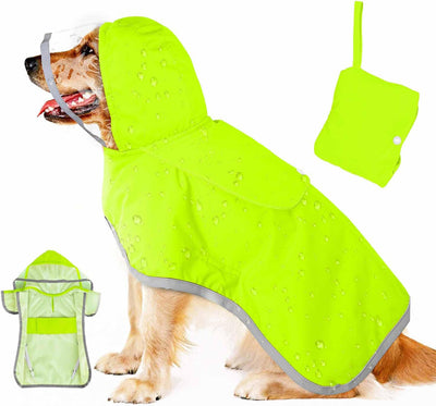 Impermeable para Perros Pequeños con Capucha Transparente - Image 3