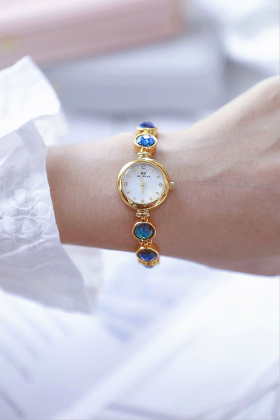 Reloj de Mujer Malachita con Piedra Rugosa - Diseño INS Colorido - Image 30