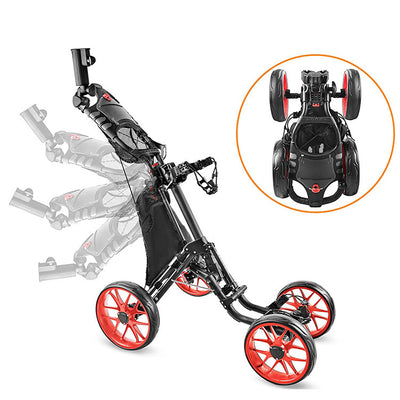 Carrito de Golf Plegable con 4 Ruedas - Transporte Fácil - Image 8