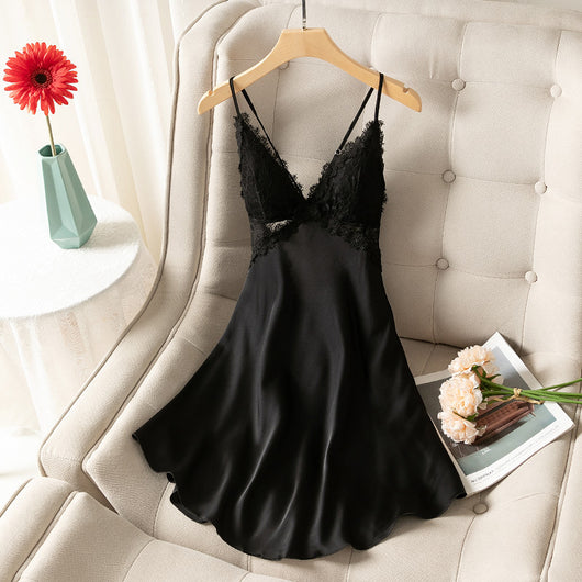 Camisón Fresco con Tirantes Cruzados - Ropa de Descanso Perfecta para Climas Cálidos - Image 10