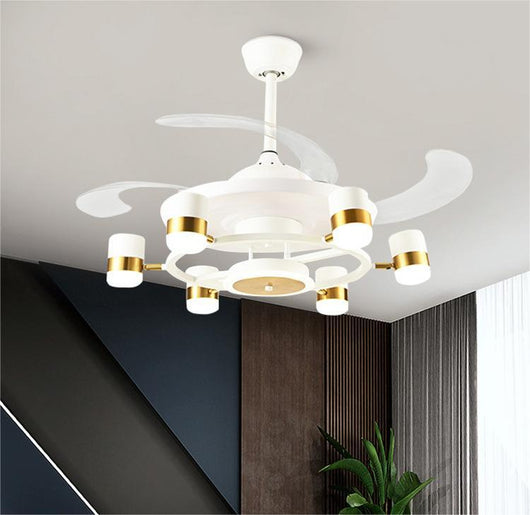 Lámpara de Techo Moderna con Ventilador Integrado - Image 4