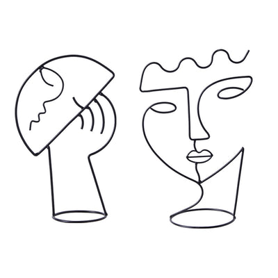 Adornos de Arte Facial en Hierro Forjado - Artesanía Vintage - Image 12