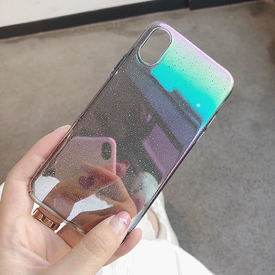 Funda para teléfono con efecto degradado y relieve de gotas de lluvia - Image 10