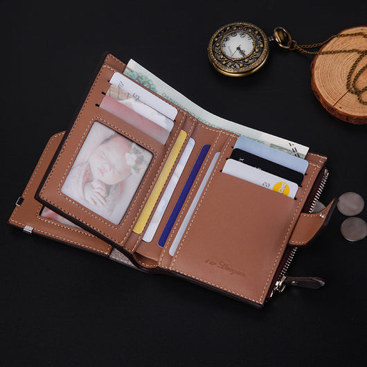 Billetera Corta para Hombre - Diseño Retro y Moderno - Image 7