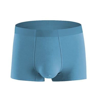Calzoncillos Hombre Talla Grande Algodón Puro Sin Marcas Ángulo Plano Textura Modal - Image 3
