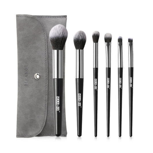 Set de 6 Brochas de Maquillaje Profesional para Rubor y Sombra - Image 4