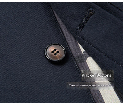 Abrigo Ejecutivo Tipo Trench para Hombre Tallas Grandes - Image 18