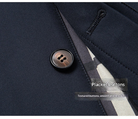 Abrigo Ejecutivo Tipo Trench para Hombre Tallas Grandes - Image 18