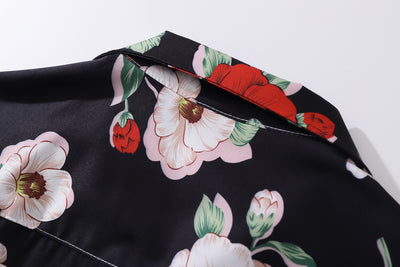 Camisetas Retro Hawaianas de Pareja Estilo Hong Kong con Flores - Image 9