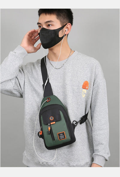 Bolsa Pectoral Multifuncional para Hombre - Diseño Moderno y Versátil - Image 16