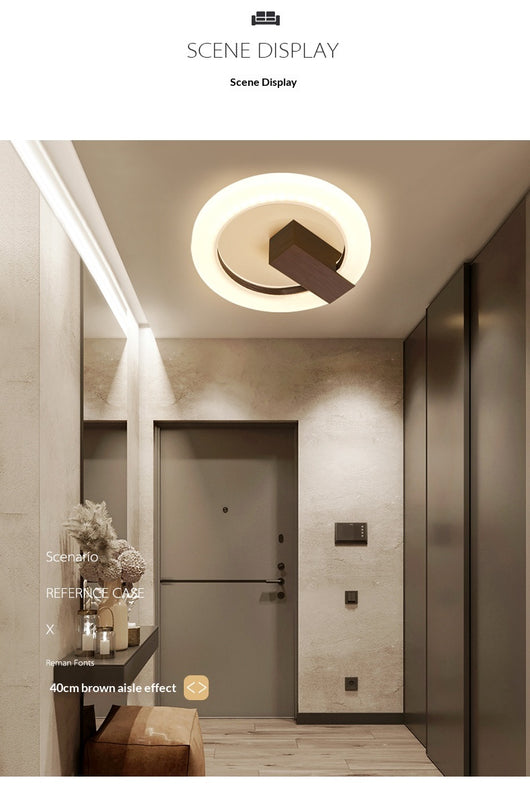 Lámpara de Techo LED Minimalista Nórdica para Recibidor y Entrada - Image 29