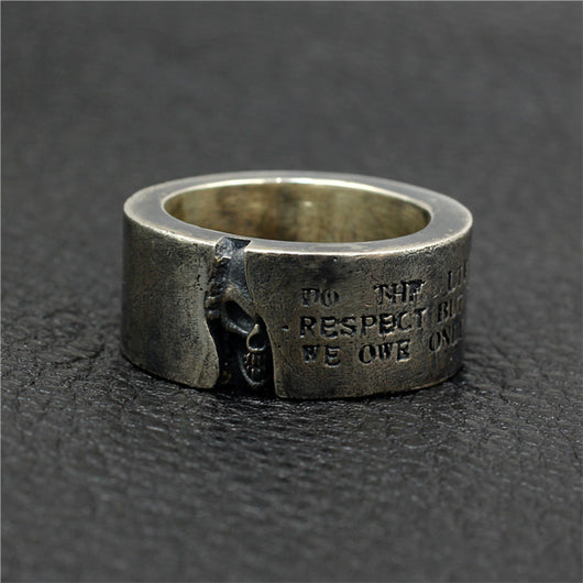 Anillos de Pareja en Plata 925 Grabados Personalizados Estilo Retro Trendy - Image 7