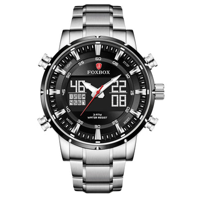 Reloj Deportivo Dual Display Multifuncional Resistente al Agua para Hombre - Image 10