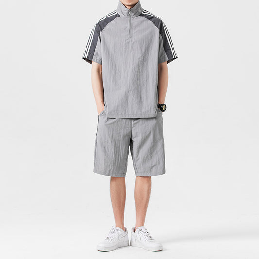 Shorts Deportivos Retro Estilo Japonés para Ocio
