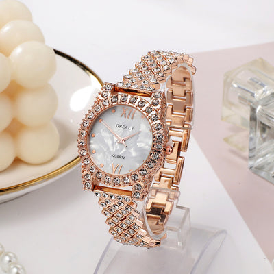 Reloj de Cuarzo con Pulsera de Mariposa y Cristales Zircón - Image 13