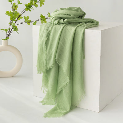 Pañuelo de Algodón y Lino Verano - Protección Solar Elegante - Image 6