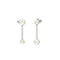 Aretes de Perlas Asimétricos
