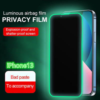 Protector de Privacidad Luminoso con Bolsa de Aire - Cobertura Total Templado