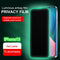 Protector de Privacidad Luminoso con Bolsa de Aire - Cobertura Total Templado