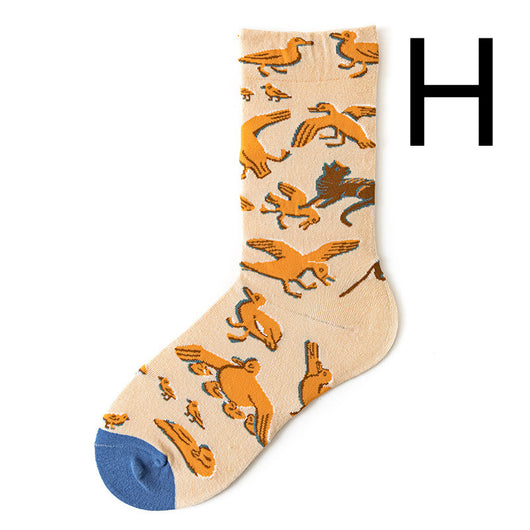 Calcetines Retro para Hombre de Algodón Premium - Image 31