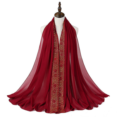 Pañuelo de Encaje con Perlas para Mujer - Elegancia y Estilo - Image 12
