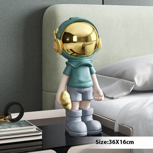 Decoración Astronauta Creativa para Mueble TV y Sala de Estar - Image 6