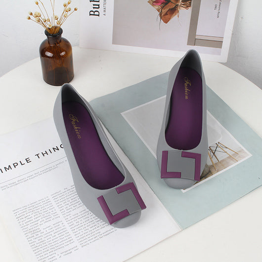 Sandalias de Verano con Cuña y Hebillas Cuadradas - Image 8