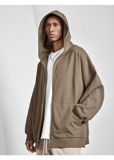 Abrigo Sudadera con Capucha Forrada en Fleece para Hombre - Image 26