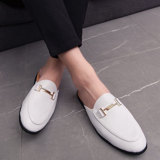 Pantuflas Cerradas Estilo Británico - Sandalias Casuales sin Tacón - Image 6