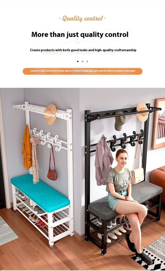 Perchero Zapatero Multifuncional Moderno para Entrada y Dormitorio - Image 31