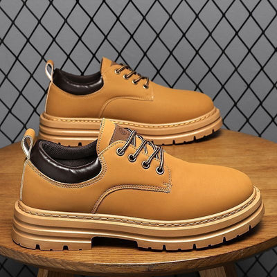 Botas Martin de Cuero Transpirable con Plataforma para Hombre - Estilo Casual - Image 6