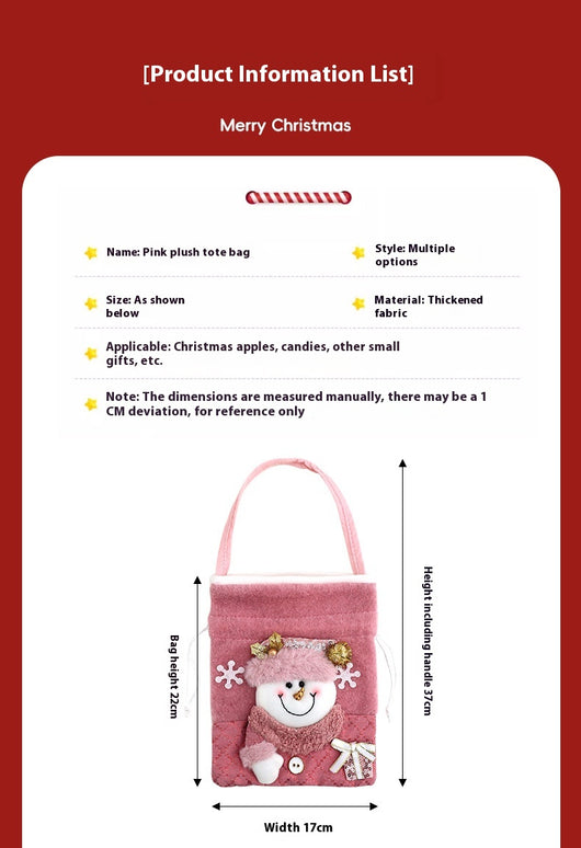 Bolsa de Regalo Navideña Infantil con Muñeco de Nieve - Image 10