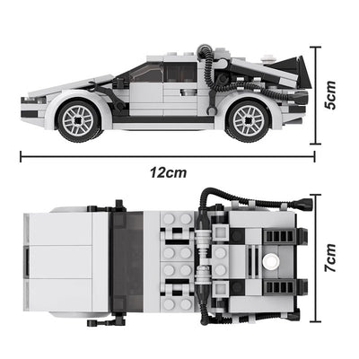 Vehículo Máquina del Tiempo Regreso al Futuro - Juguete Educativo Modular - Image 13